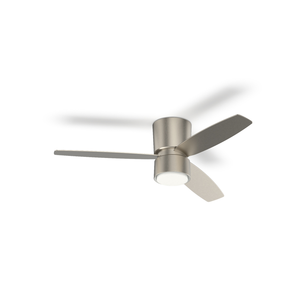 Brushed Nickel Integrated LED Indoor with Remote